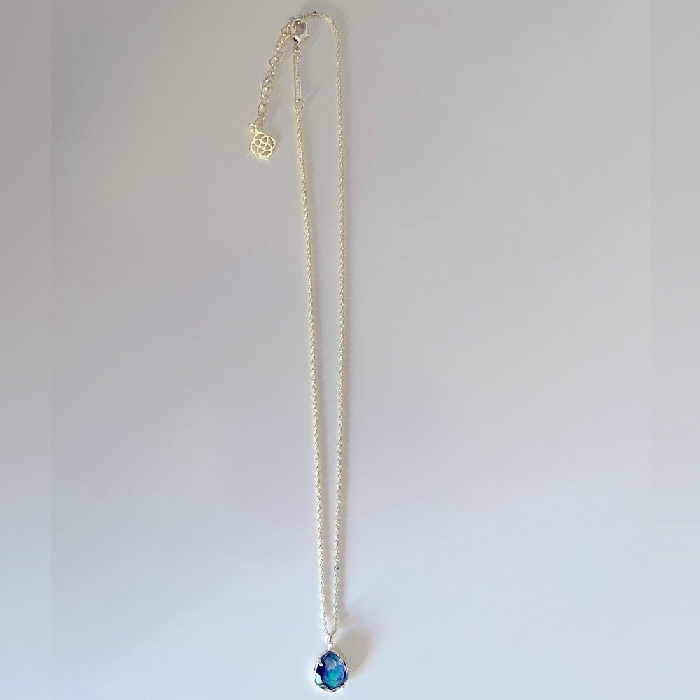 Kendra Scott Kiri Necklace in Abalone Shell